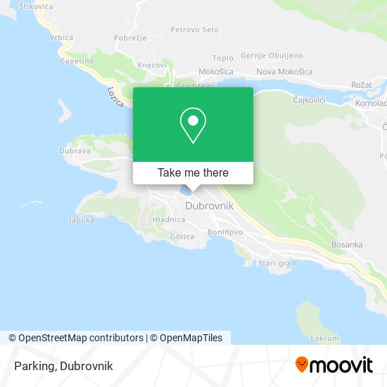 Parking map