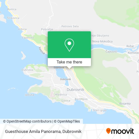 Guesthouse Amila Panorama map