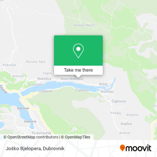 Joško Bjelopera map