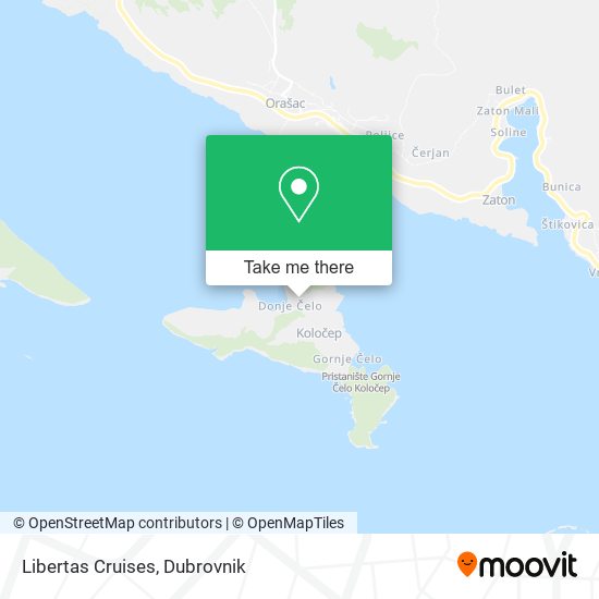 Libertas Cruises map
