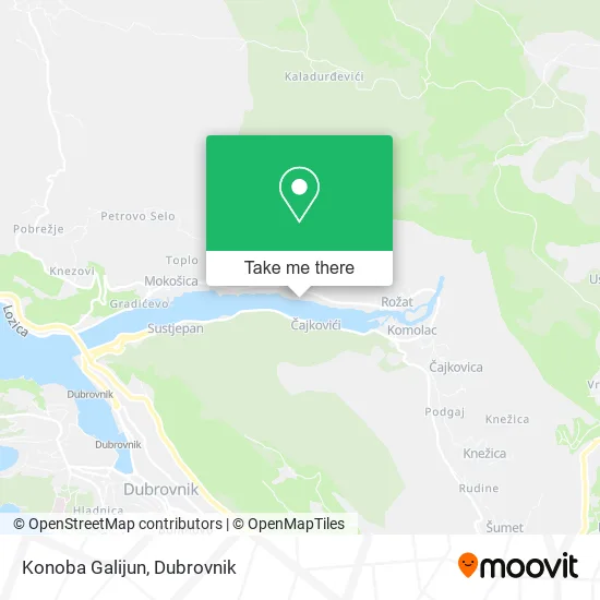 Konoba Galijun map