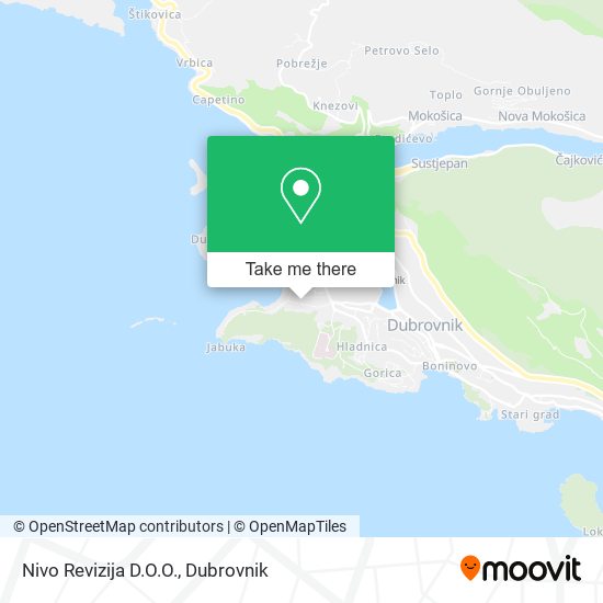 Nivo Revizija D.O.O. map