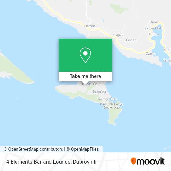 4 Elements Bar and Lounge map