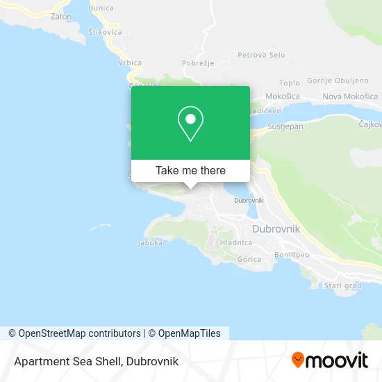 Apartment Sea Shell map