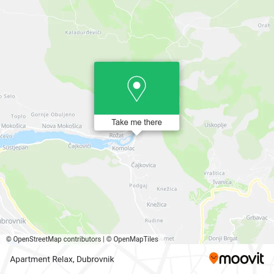 Apartment Relax map