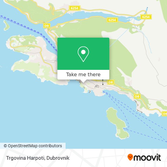 Trgovina Harpoti map