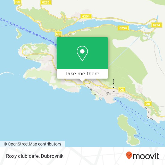 Roxy club cafe map