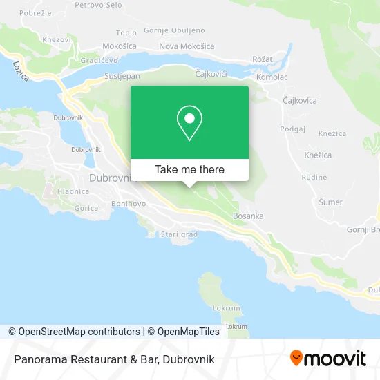 Panorama Restaurant & Bar map