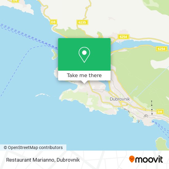 Restaurant Marianno map
