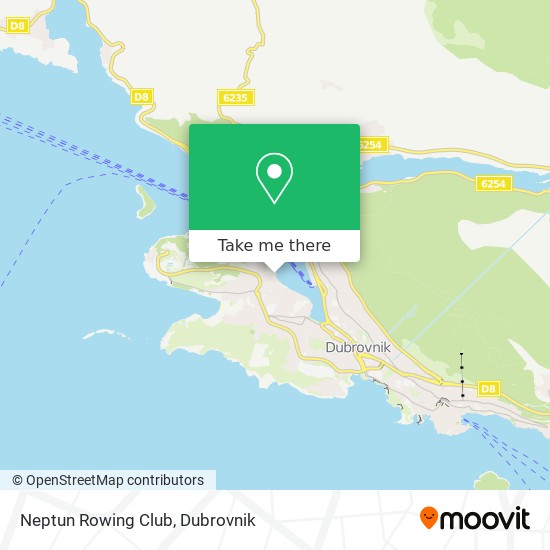 Neptun Rowing Club map