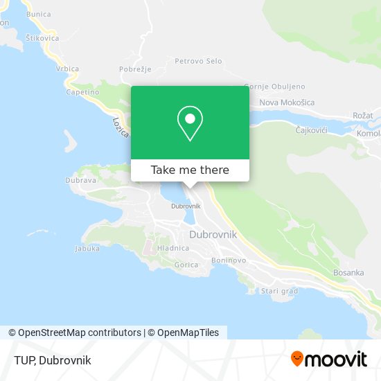 TUP map