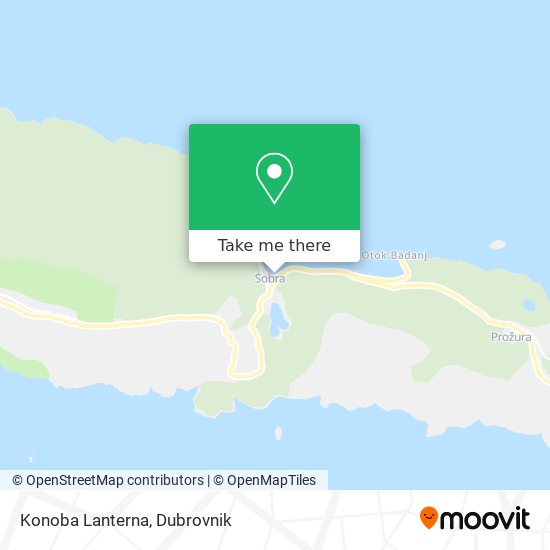 Konoba Lanterna map