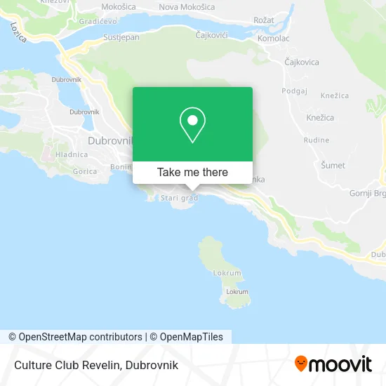 Culture Club Revelin map