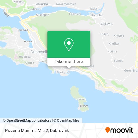 Pizzeria Mamma Mia 2 map