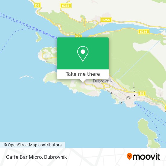 Caffe Bar Micro map