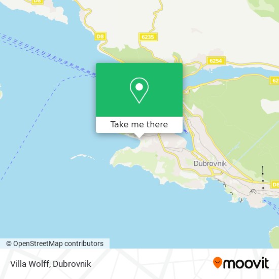 Villa Wolff map