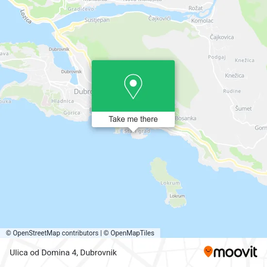 Ulica od Domina 4 map