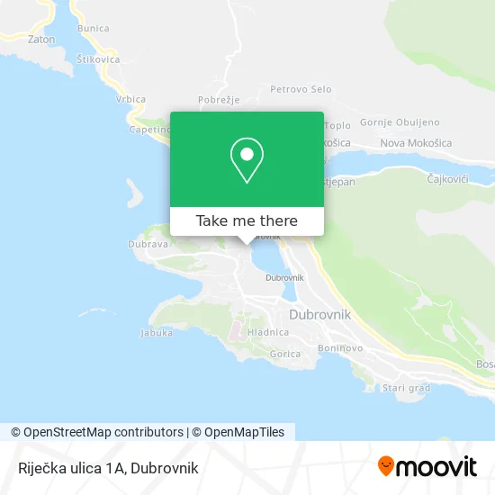 Riječka ulica 1A map