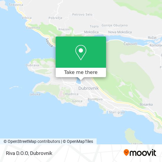 Riva D.O.O map