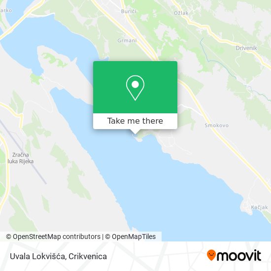 Uvala Lokvišća map