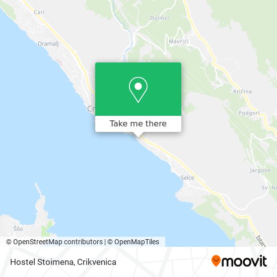 Hostel Stoimena map