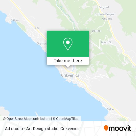 Ad studio - Art Design studio map