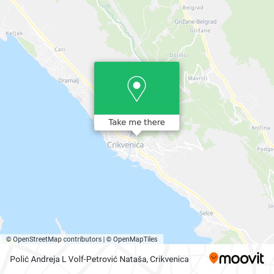 Polić Andreja L Volf-Petrović Nataša map