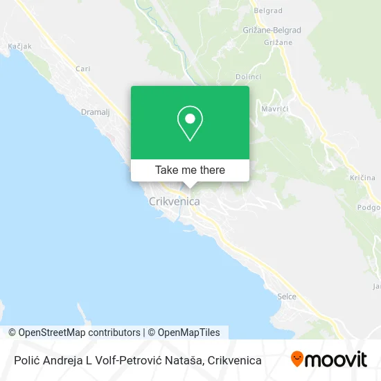 Polić Andreja L Volf-Petrović Nataša map