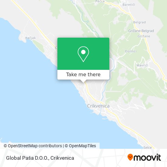 Global Paša D.O.O. map