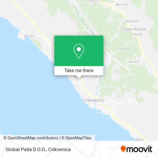 Global Paša D.O.O. map