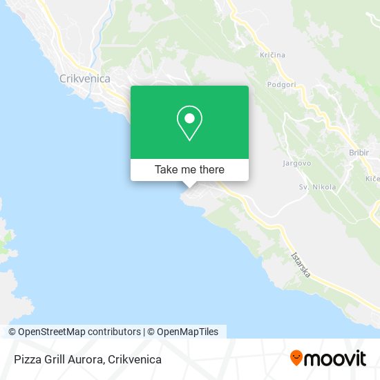 Pizza Grill Aurora map