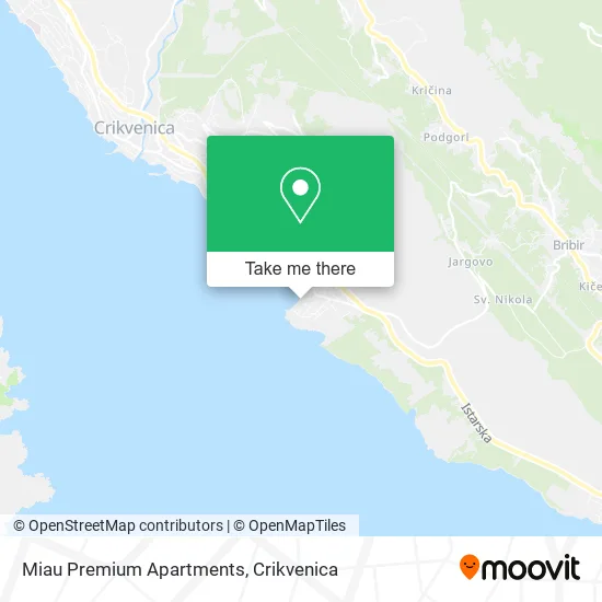 Miau Premium Apartments map