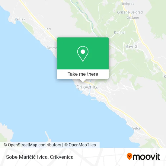 Sobe Maričić Ivica map