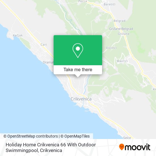 Holiday Home Crikvenica 66 With Outdoor Swimmingpool map