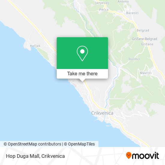 Hop Duga Mall map