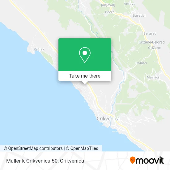 Muller k-Crikvenica 50 map