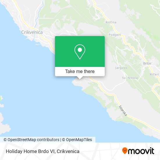 Holiday Home Brdo VI map