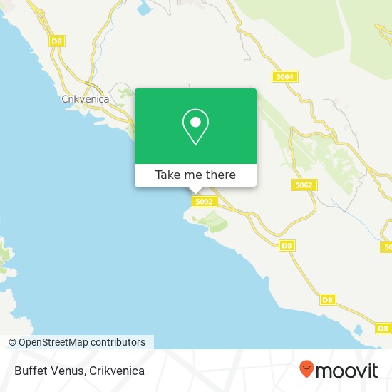 Buffet Venus, Šetalište Ivana Jeličića 51260 Crikvenica map