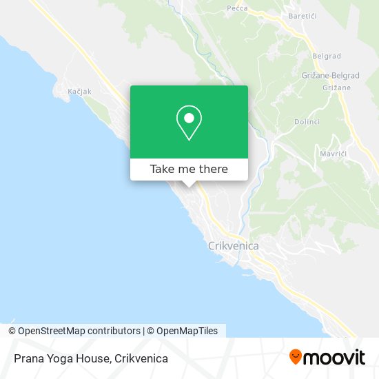 Prana Yoga House map