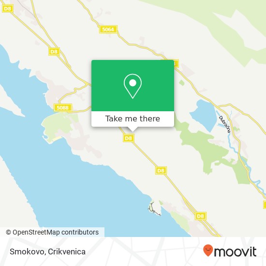 Smokovo map