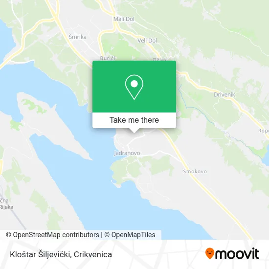 Kloštar Šiljevički map