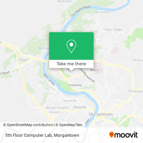 5th Floor Computer Lab map