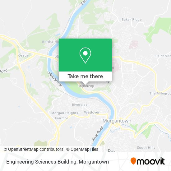 Engineering Sciences Building map