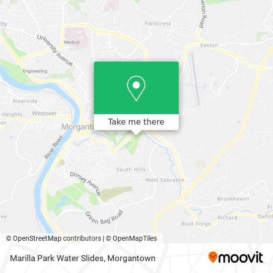 Marilla Park Water Slides map