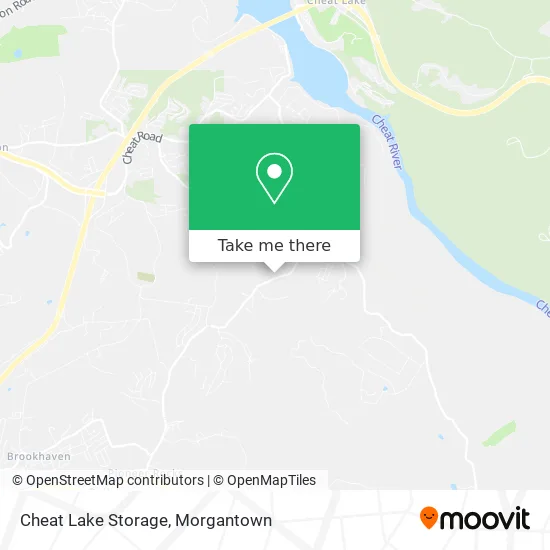 Cheat Lake Storage map