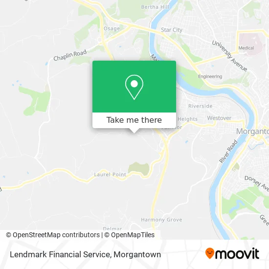 Lendmark Financial Service map