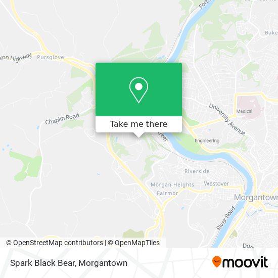 Spark Black Bear map