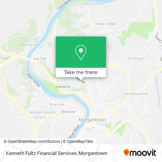 Kenneth Fultz Financial Services map