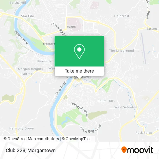Club 228 map