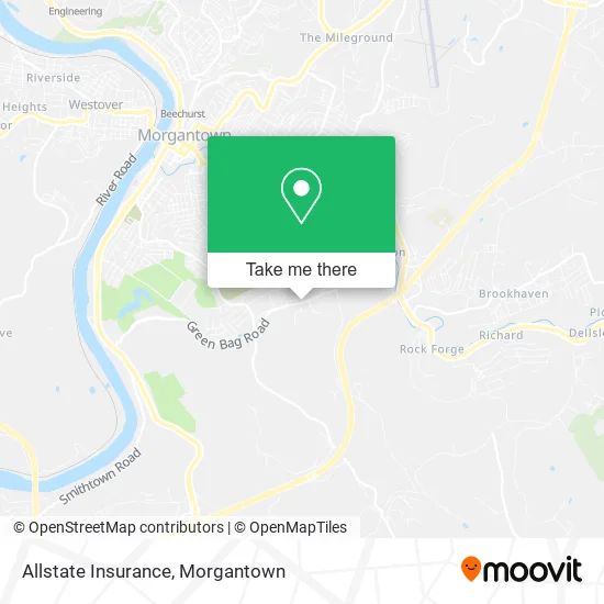 Allstate Insurance map